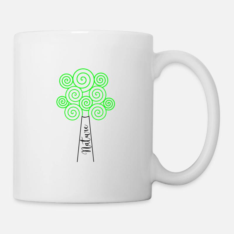 ARBRE. NATURE. ECOLOGIE - Mug blanc - blanc