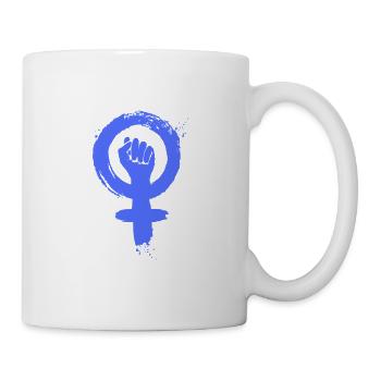 Feminism equality rights - Tasse - Weiß - Rechts