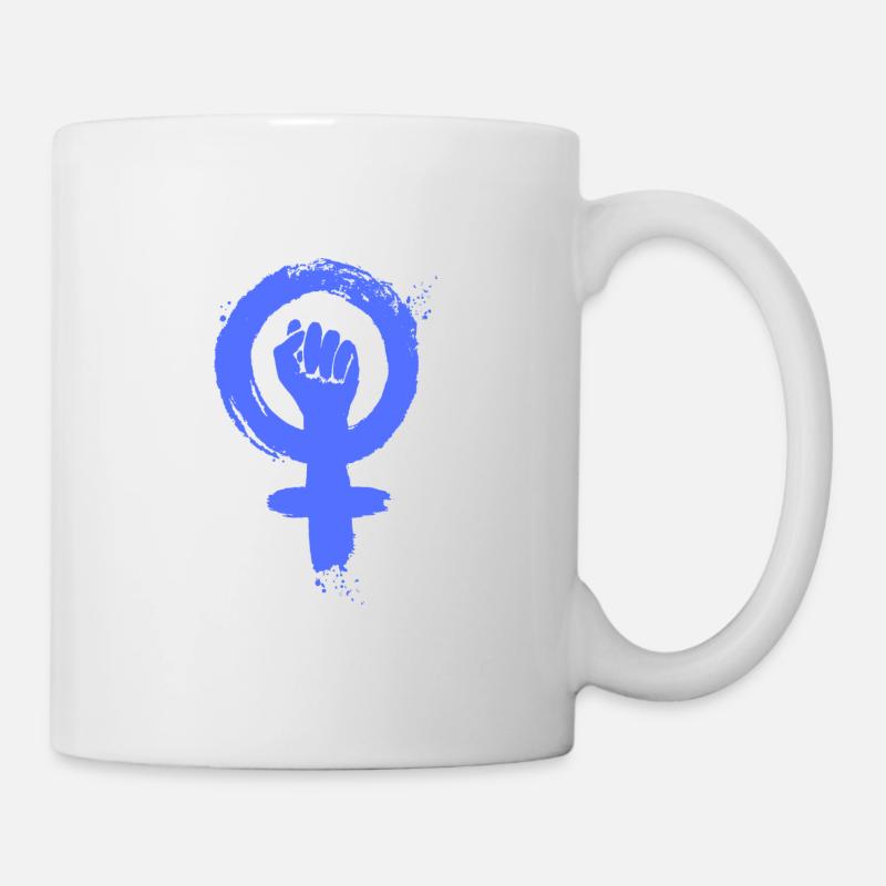 Feminism equality rights - Tasse - Weiß