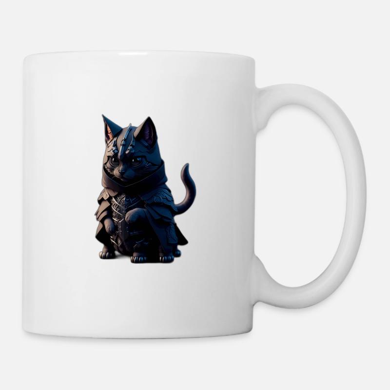 Chat extraterrestre - Mug blanc - blanc
