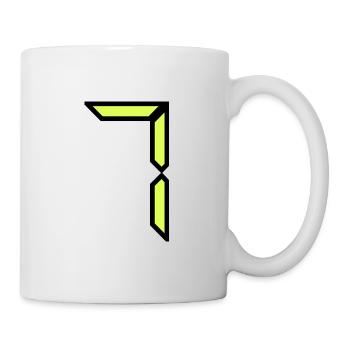 7 YEARS. 7th ANNIVERSARY. BIRTHDAY 7 YEARS. 7 - Mug - white - Right