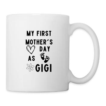 My 1st Mother's Day As A Gigi - Mug blanc - blanc - Droite