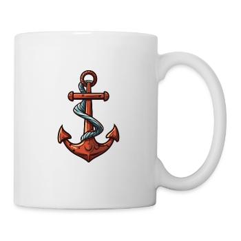 Anchor Icon Harbor - Mug - white - Right