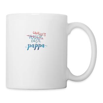 Universe Der beste Vati - Tasse - Weiß - Rechts