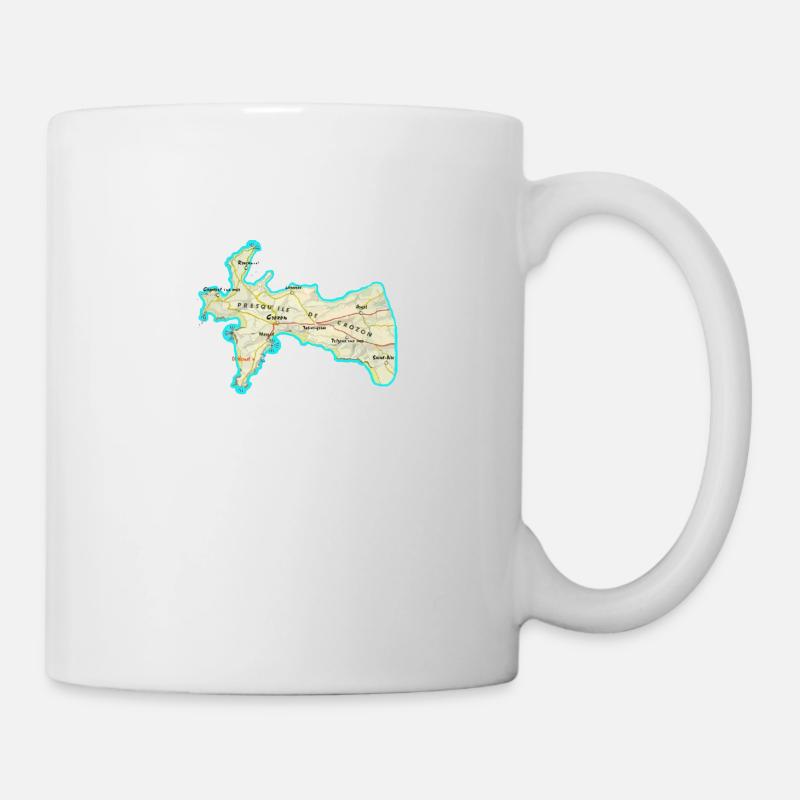 Presqu'ile de Crozon - Mug blanc - blanc