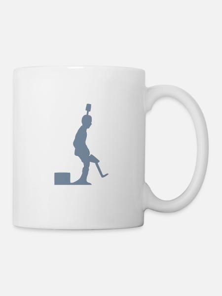 Pro Kicker (regular) - Tasse - Weiß
