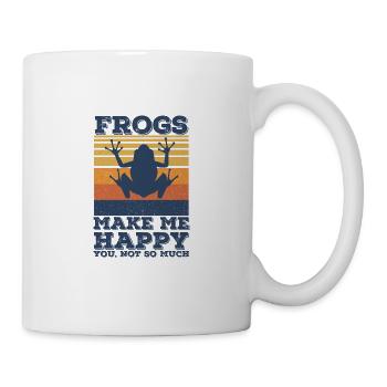 Grenouille - Mug blanc - blanc - Droite