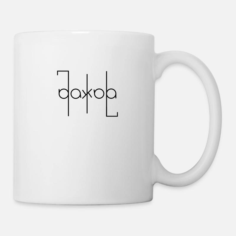 Jakob Ambigramm - Tasse - Weiß