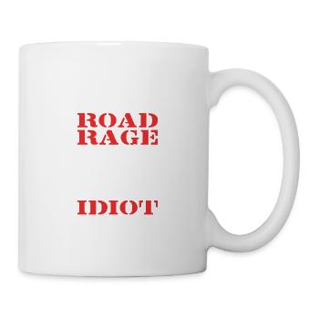 Just an idiot logistician poison - Mug - white - Right
