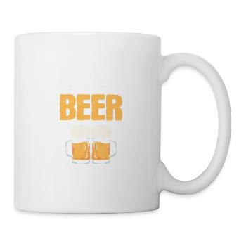 Bière froide Serveuse poison - Mug blanc - blanc - Droite