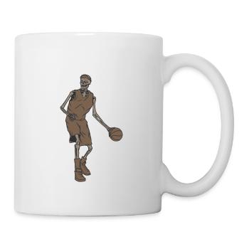 Basketball Skeleton - Mug - white - Right