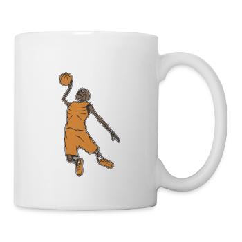 Basketball Skeleton - Mug - white - Right