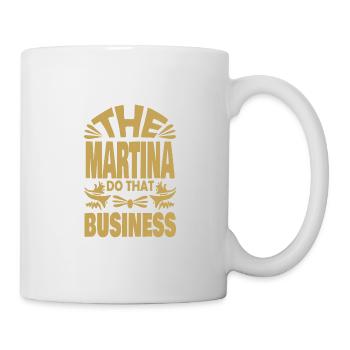 Martina - Tasse - Weiß - Rechts