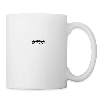 Brille - Tasse - Weiß - Rechts
