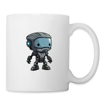 Roboter Little - Tasse - Weiß - Rechts
