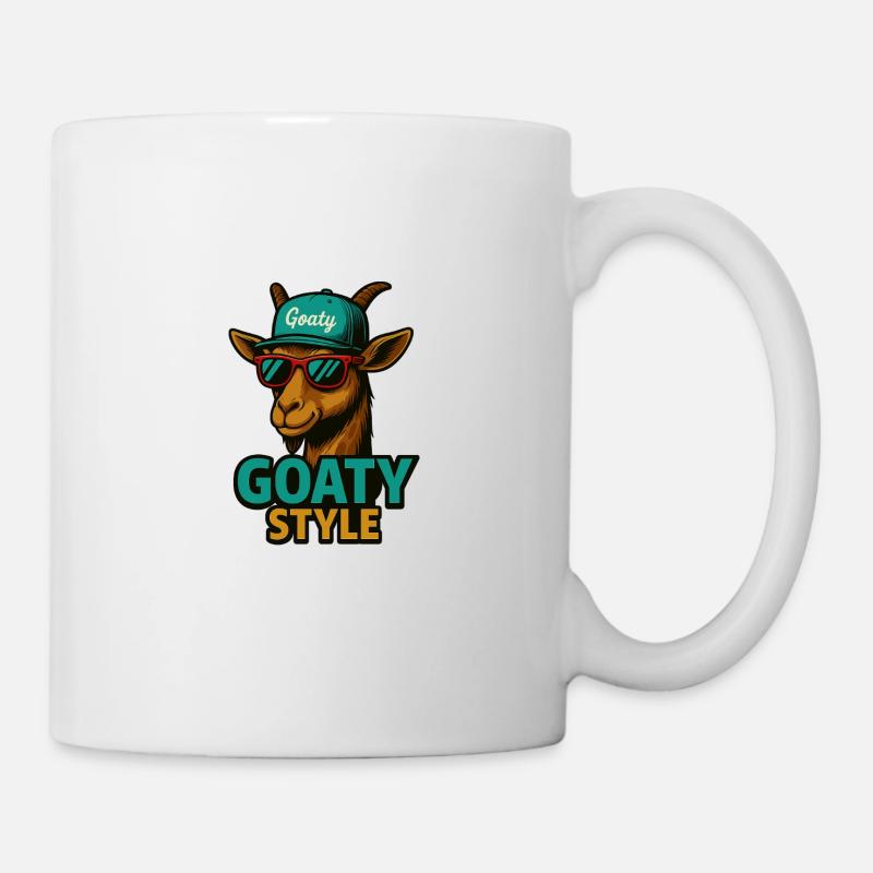 Goaty Style - Mug - white