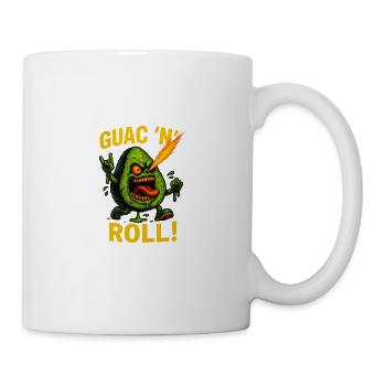 Guac ’n’ Roll - Tasse - Weiß - Rechts