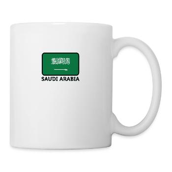 National Flag Of Saudi Arabia - Mug - white - Right