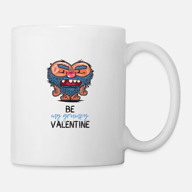 Grumpy Valentine - Mug blanc - blanc