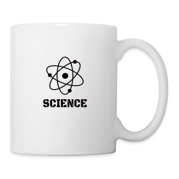 Physics: Science Atom - Tasse - Weiß - Rechts
