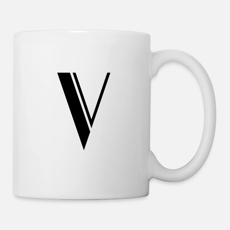 V - Mug - white