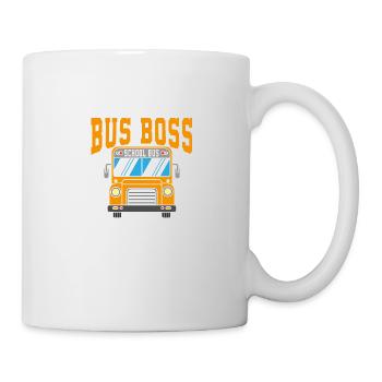 School Bus Driver - Tasse - Weiß - Rechts