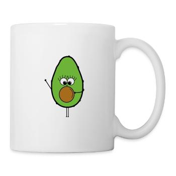 Avocat - Mug blanc - blanc - Droite
