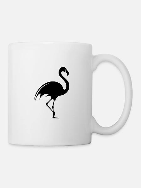 Flamingo - Tasse - Weiß