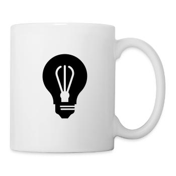 Blase - Tasse - Weiß - Rechts