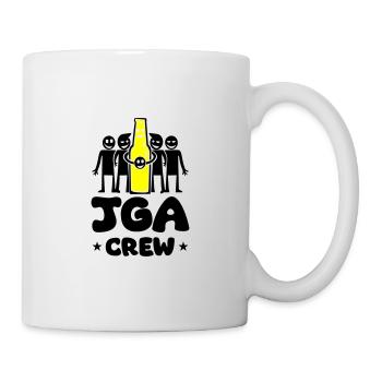 Équipe de l’enterrement de vie de garçon - Mug blanc - blanc - Droite