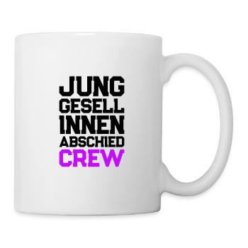 Enterrement de vie de jeune fille Crew Enterrement de vie de garçon - Mug blanc - blanc - Droite