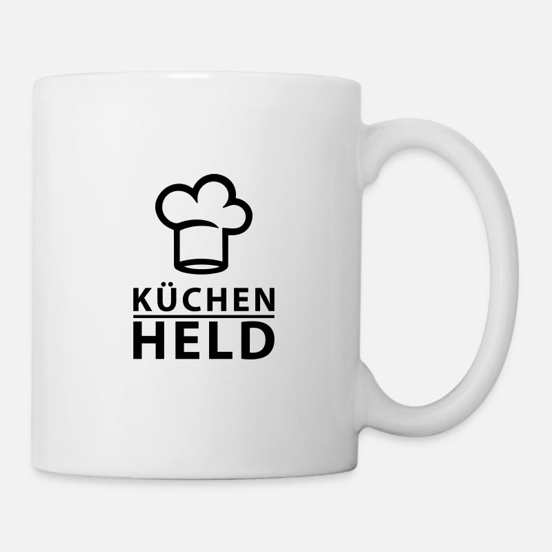 Küchen Held - Tasse - Weiß