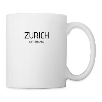 Zurich - Tasse - Weiß - Rechts