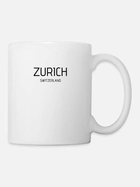 Zurich - Tasse - Weiß