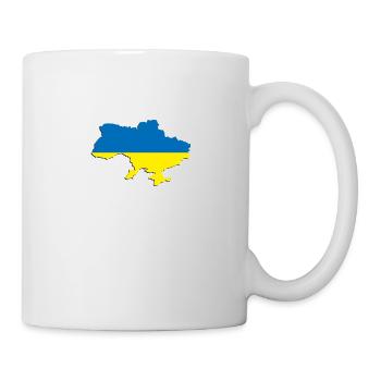 Ukraine - Tasse - Weiß - Rechts