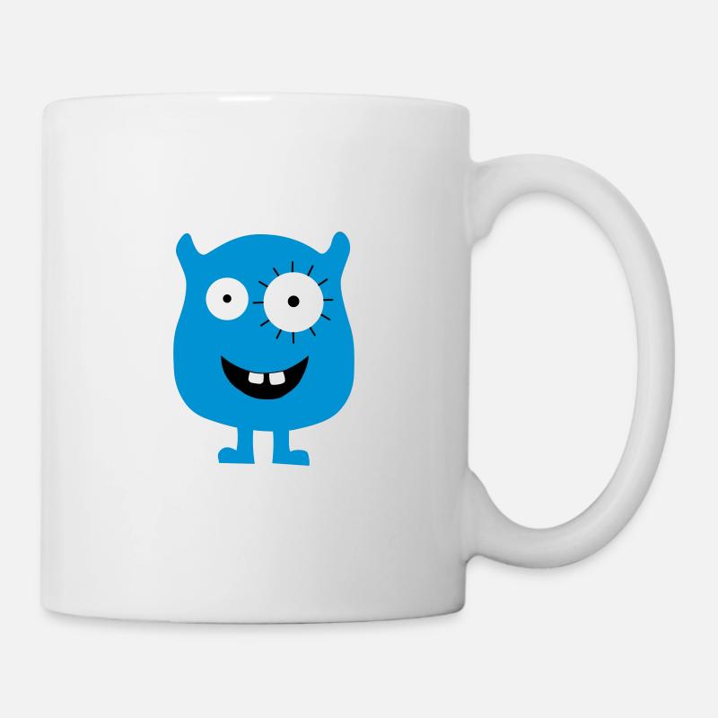 Monster - Tasse - Weiß