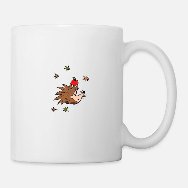 Hedgehog - Mug - white