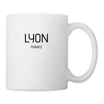 Lyon - Mug blanc - blanc - Droite