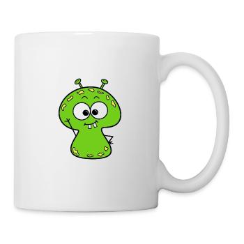 Monster - Tasse - Weiß - Rechts