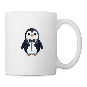 Pingouin - Mug blanc - blanc - Droite