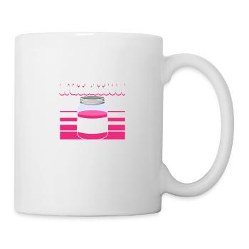 Nutrition Is My Jam - Tasse - Weiß - Rechts