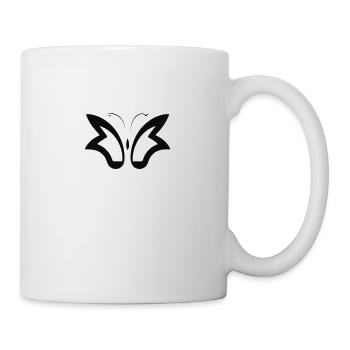 butterfly - Tasse - Weiß - Rechts