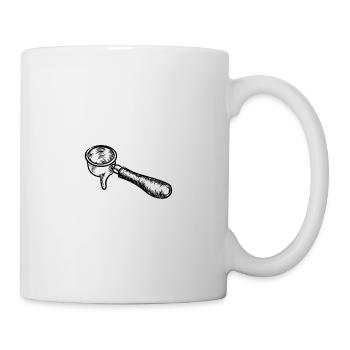 Coffee screen carrier - Mug - white - Right
