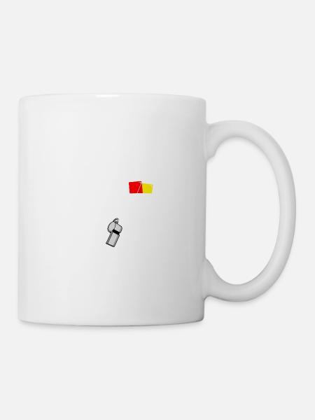 Schiedsrichter-Uniform Refree - Tasse - Weiß