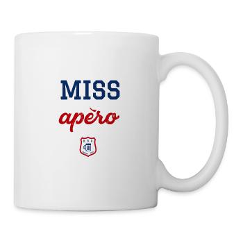MISS apéro - Mug blanc - blanc - Droite