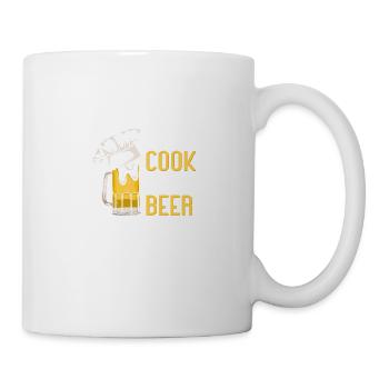 Will Cook For Beer - Tasse - Weiß - Rechts