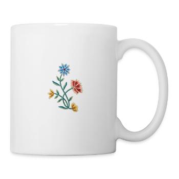 Stickmotiv Nordland Bunad - Tasse - Weiß - Rechts