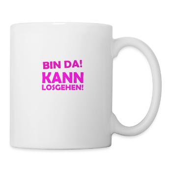 I'm ready to go - Mug - white - Right