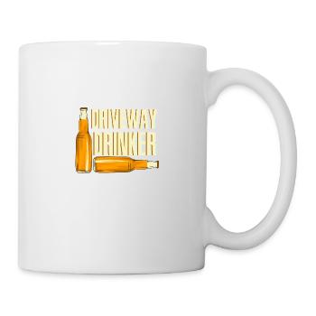 Driveway Drinker - Tasse - Weiß - Rechts