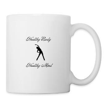 Corps sain - Mug blanc - blanc - Droite